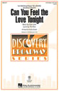 Can You Feel the Love Tonight? Three-Part Mixed choral sheet music cover